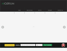 Tablet Screenshot of nigerium.com